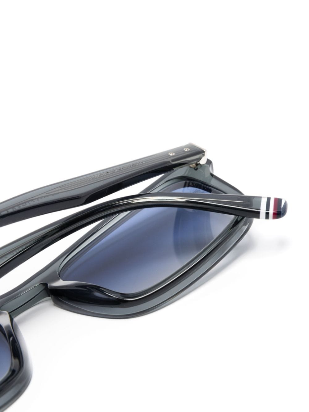 Shop Tommy Hilfiger Rectangle-frame Sunglasses In Grau