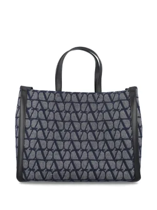 関税込★VALENINO★Vロゴ トワル イコノグラフ トートバッグ VALENTINO、モノグラムの新作「トワル イコノグラフ」発売