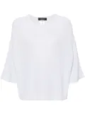 Fabiana Filippi metallic-threading jumper - Grey
