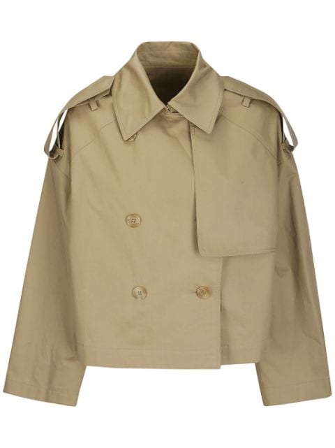 Juun.J double-breasted trench jacket