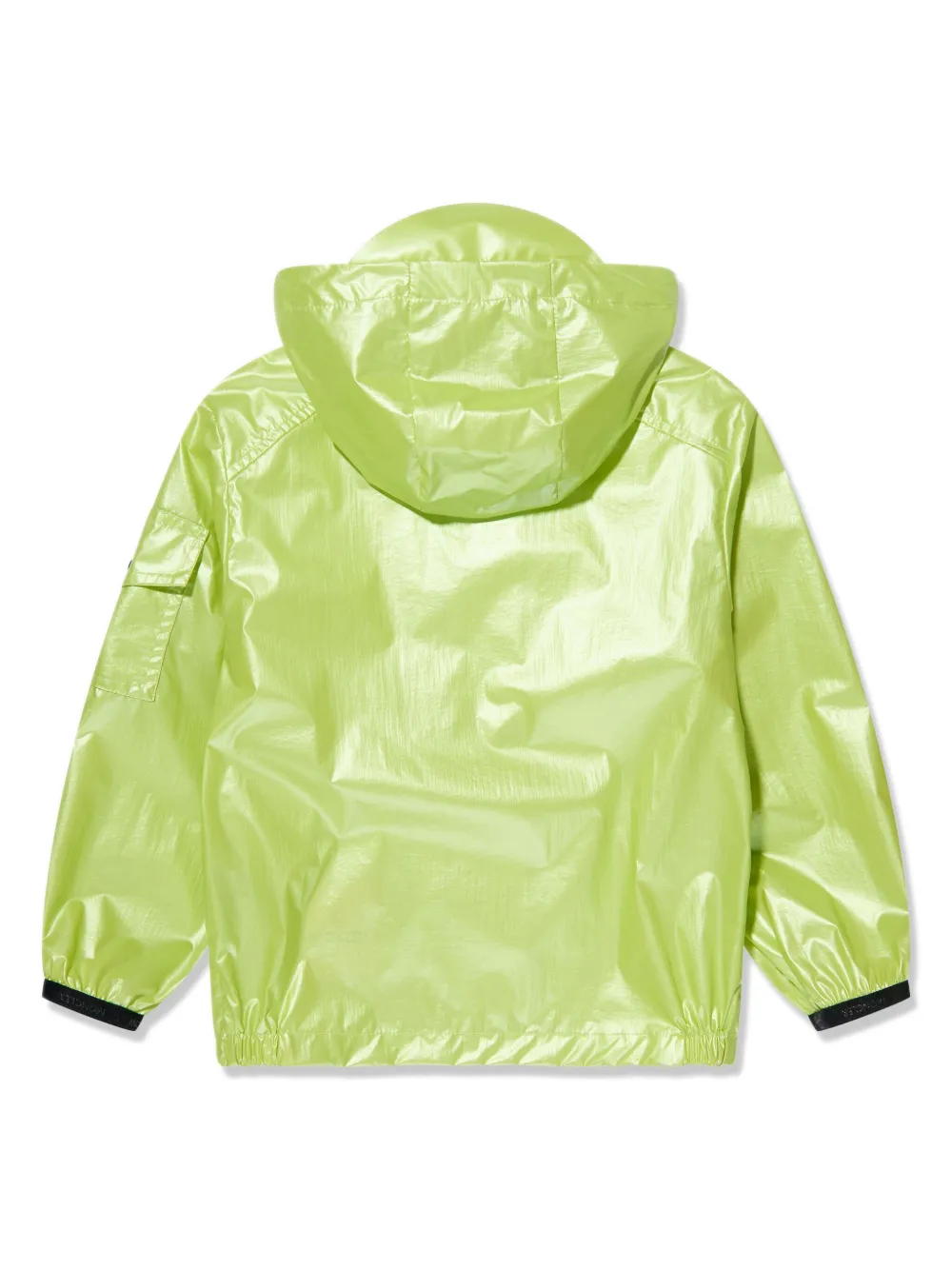 Moncler Enfant Jack met capuchon Groen