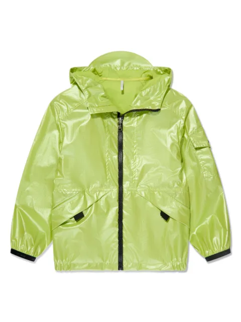 Moncler Enfant Akello logo-patch hooded jacket