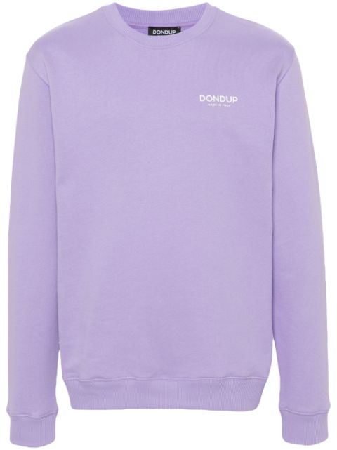 DONDUP logo-print cotton sweatshirt