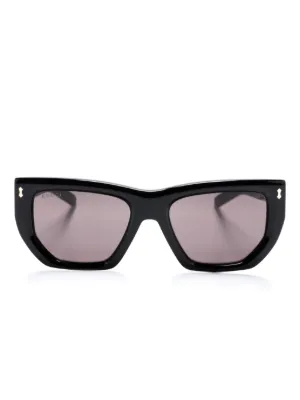 Gucci Eyewear スクエアフレーム サングラス | パープル | FARFETCH JP