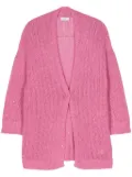 Peserico sequin-detail open-knit cardigan - Pink