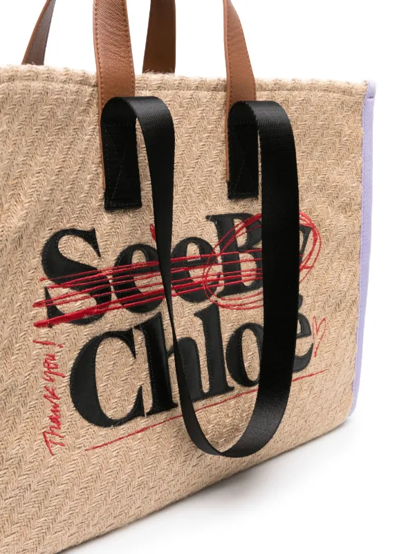 Chloe jute bag Clearance