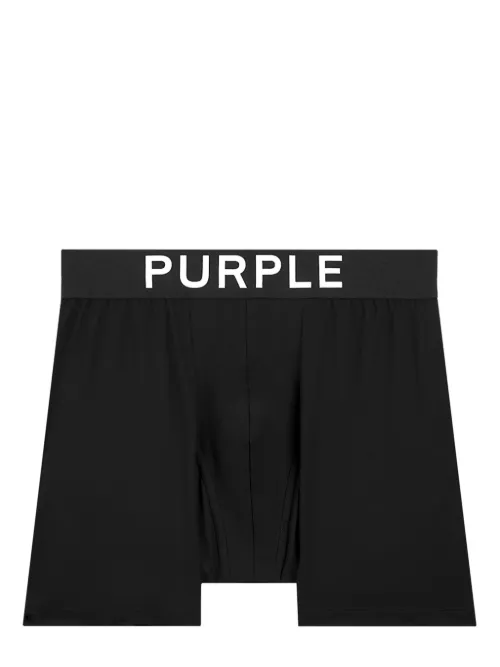 Boxer en coton à logo imprimé - Purple Brand - Modalova