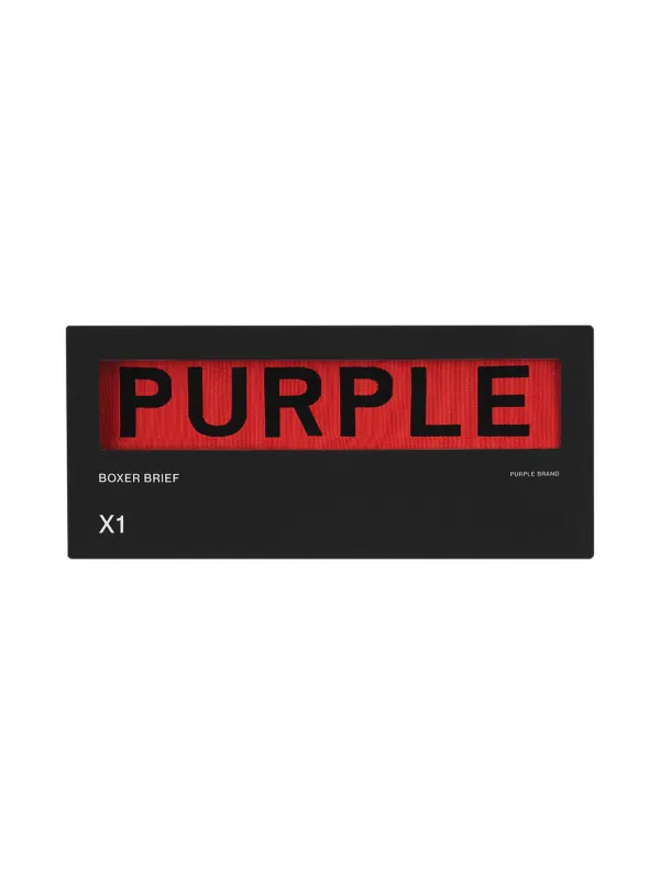 Purple Brand logo-print Boxer Briefs Red FARFETCH VN