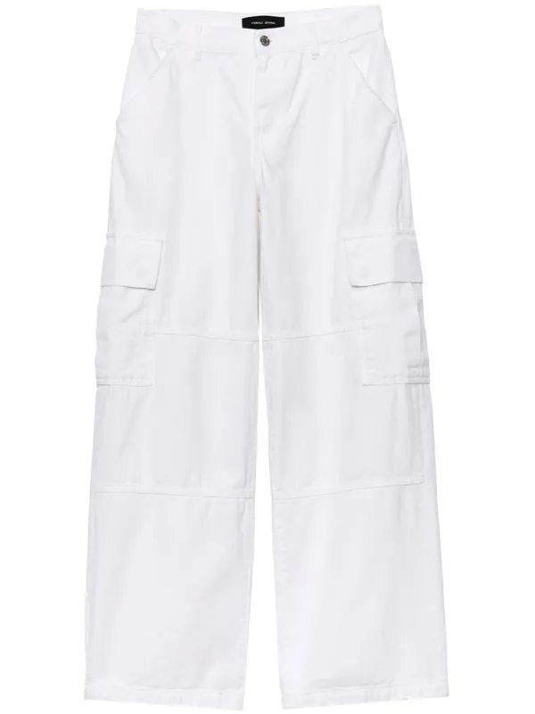 Purple Brand wide-leg Cargo Trousers White FARFETCH PH
