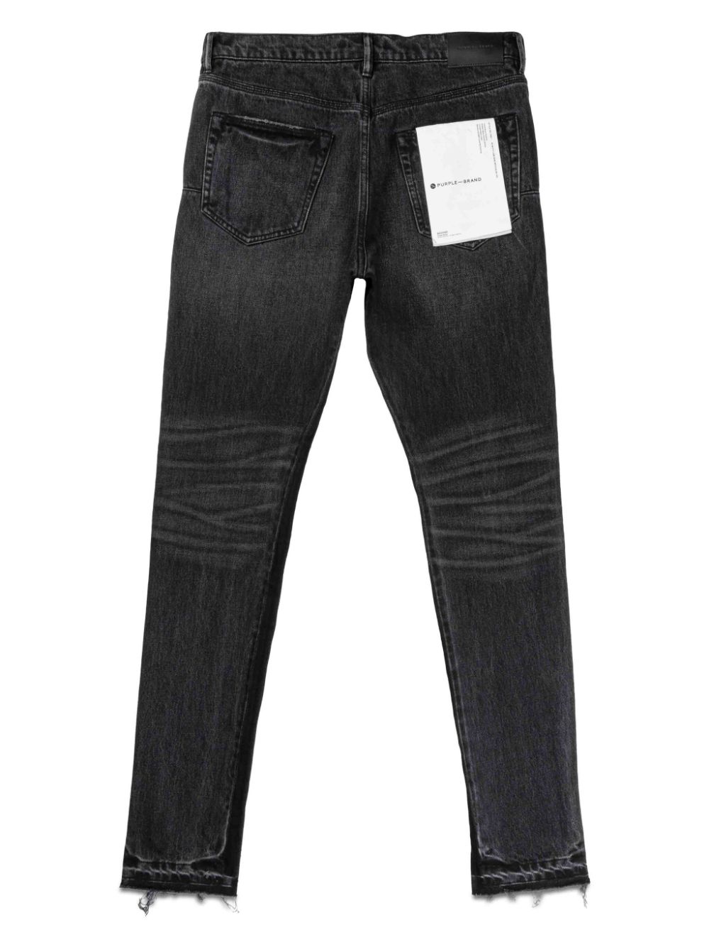 Purple Brand Mid waist skinny jeans - Zwart