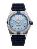 Breitling 2023 pre-owned Super Chronomat 38mm - Blue