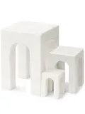 Gejst Arkis bookends (set of three) - White
