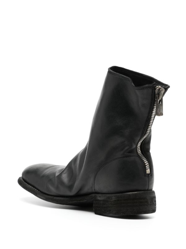 Guidi 986 zip-fastened Leather Boots - Farfetch