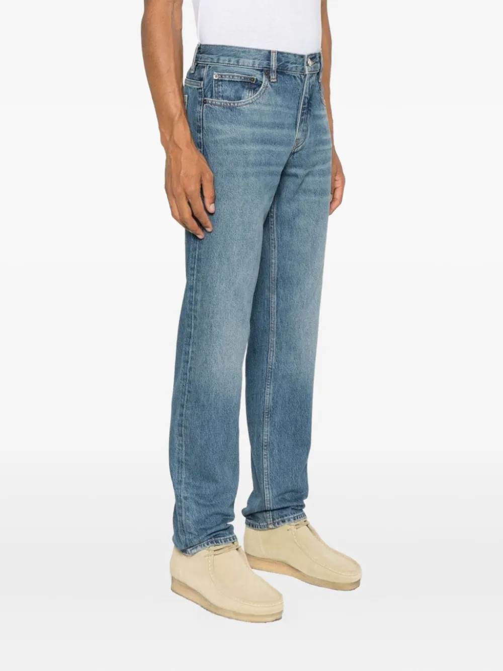 FRAME Katoenen jeans Blauw