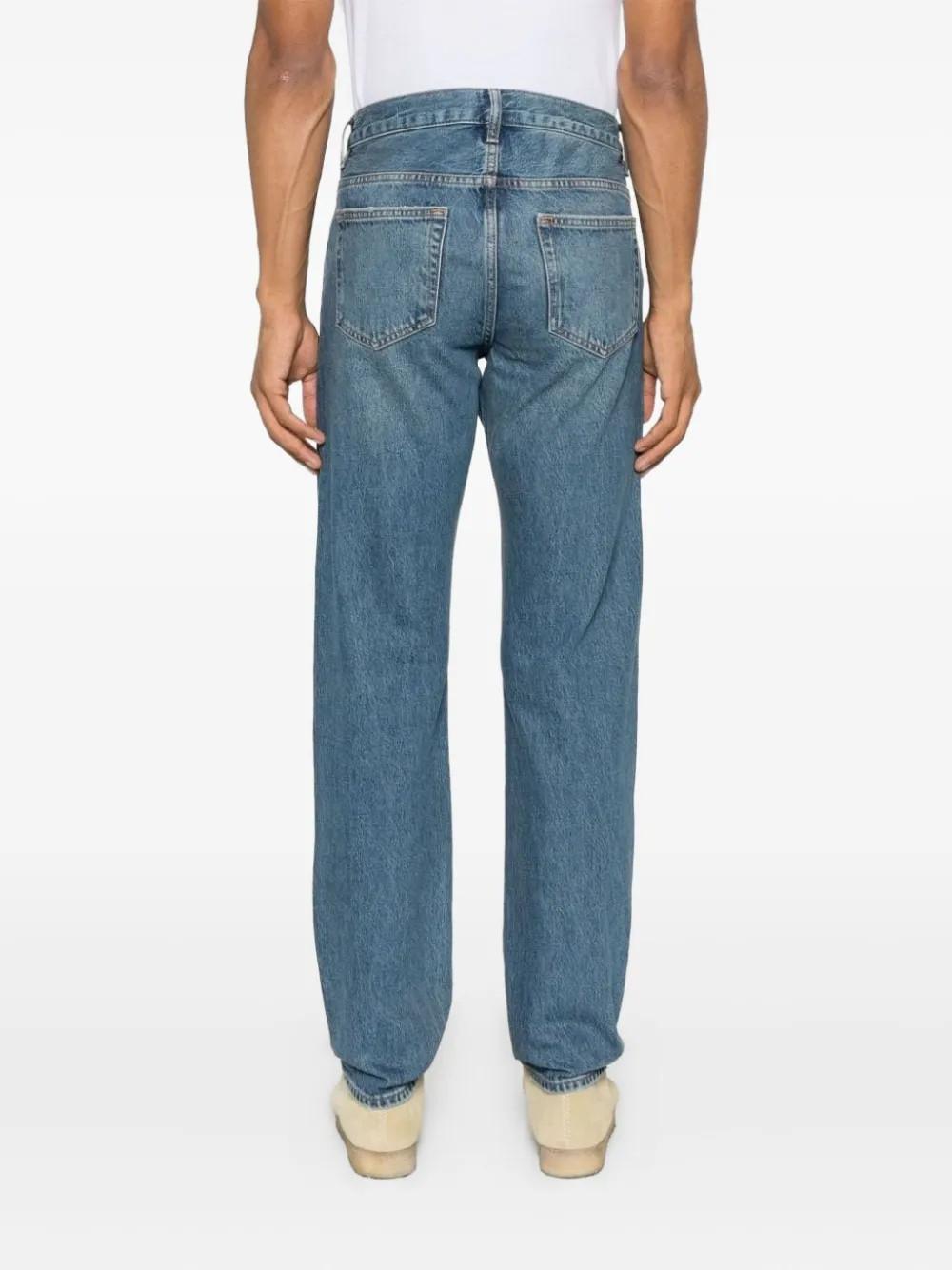 FRAME Katoenen jeans Blauw