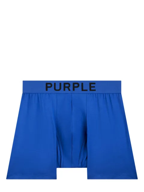 Purple Brand logo-print boxer briefs