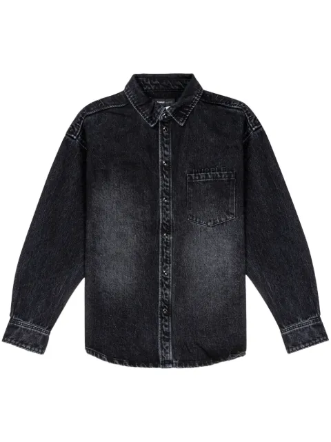 Purple Brand long-sleeve denim shirt