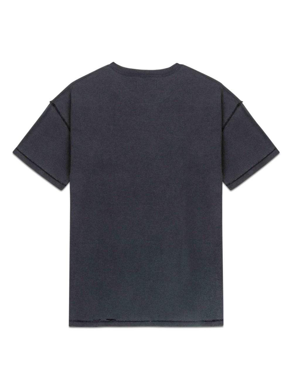 Shop Purple Brand Fight-print Cotton T-shirt In Black
