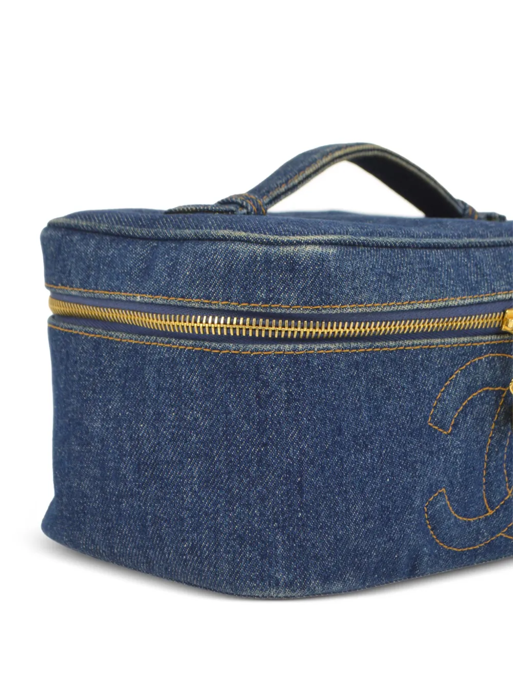 CHANEL 1997 TIMELESS CC STITCH VANITY HANDBAG