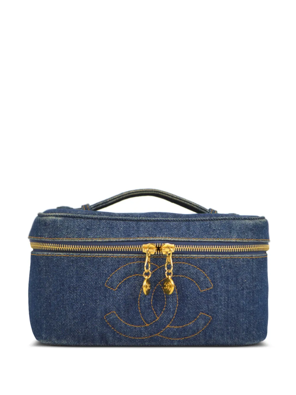 CHANEL 1997 TIMELESS CC STITCH VANITY HANDBAG