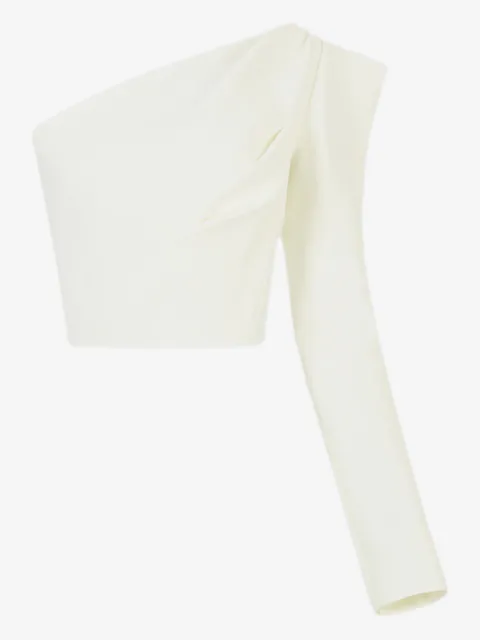 Maticevski one-shoulder crop top