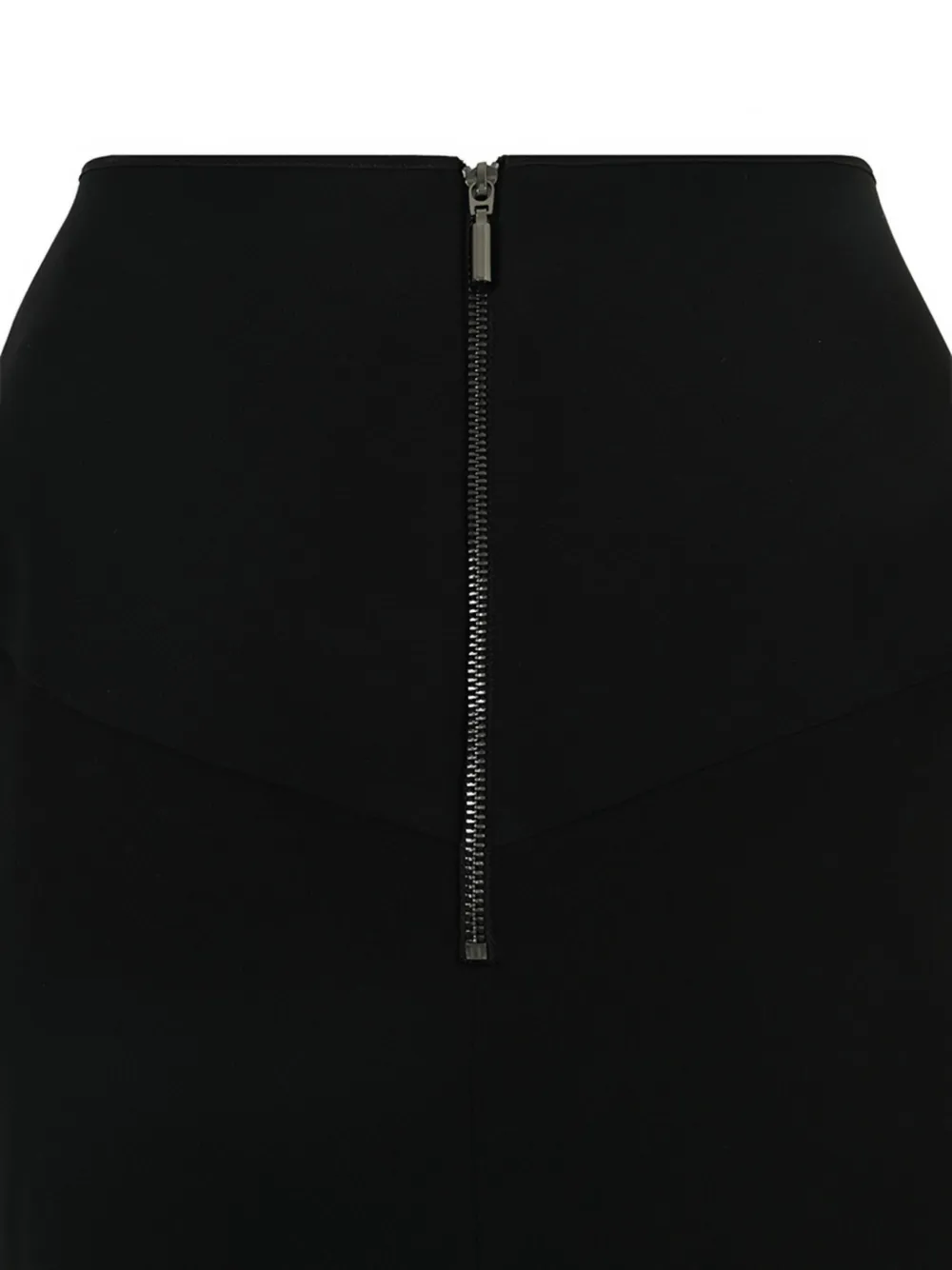 Maticevski Asymmetrische mini-rok met rits Zwart