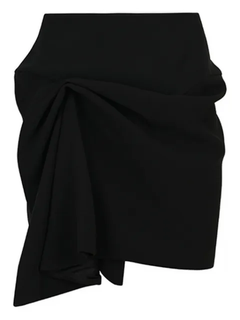 Maticevski asymmetric zip-up mini skirt