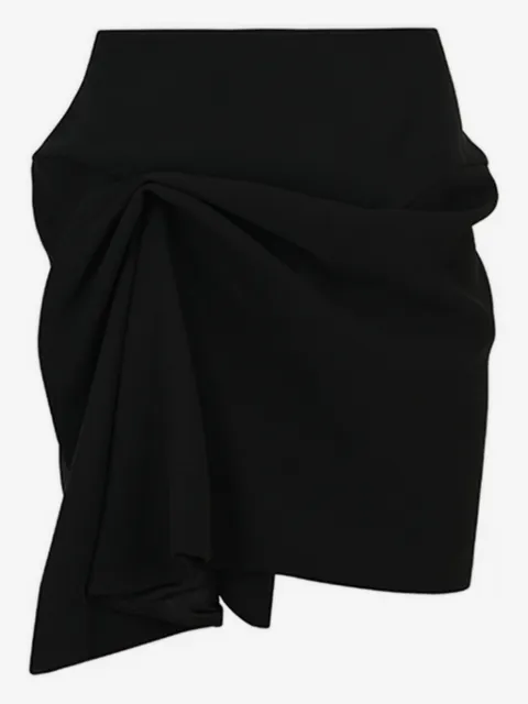 Maticevski asymmetric zip-up mini skirt