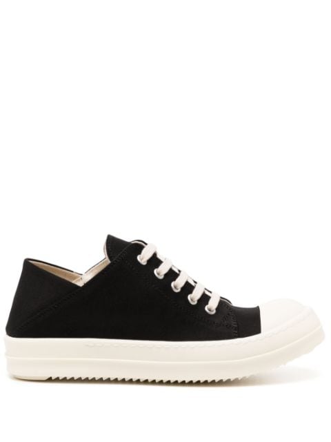 Rick Owens DRKSHDW contrasting-toe cotton sneakers 