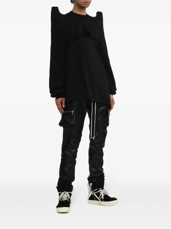 Rick Owens Geo-Basket ハイカットスニーカー | ブラック