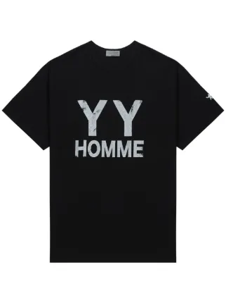 ヨウジヤマモト Yohji Yamamoto Tシャツ カットソー ロゴ 22924861_53127111_322.jpg