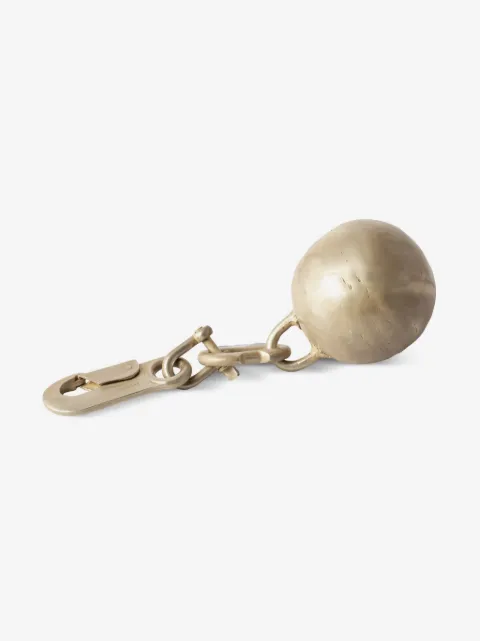 Parts of Four Venus sterling-silver keyring