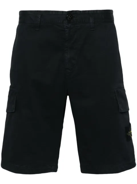 Stone Island Compass-badge cargo shorts