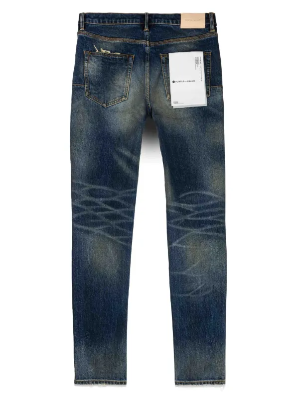 Purple Brand アシッドウォッシュ スキニージーンズ | ブルー 