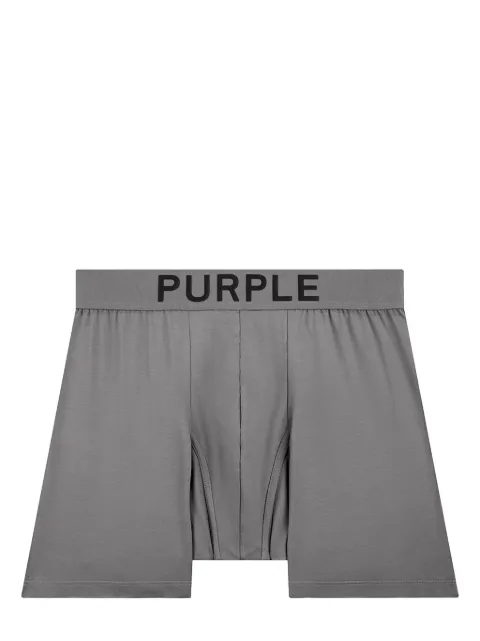 Purple Brand bóxer con logo estampado