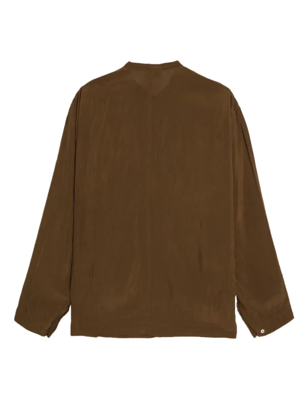 LEMAIRE ブラウン 長袖シャツ LEMAIRE ブラウン 長袖シャツ