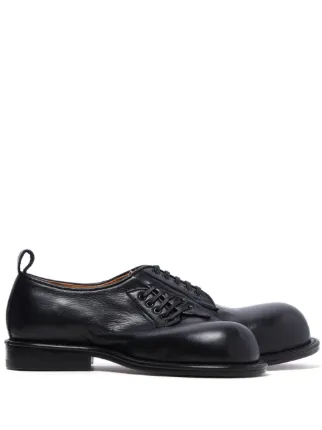 Comme Des Garcons Homme Plus Zapatos Derby Asimetricos Negro FARFETCH ES