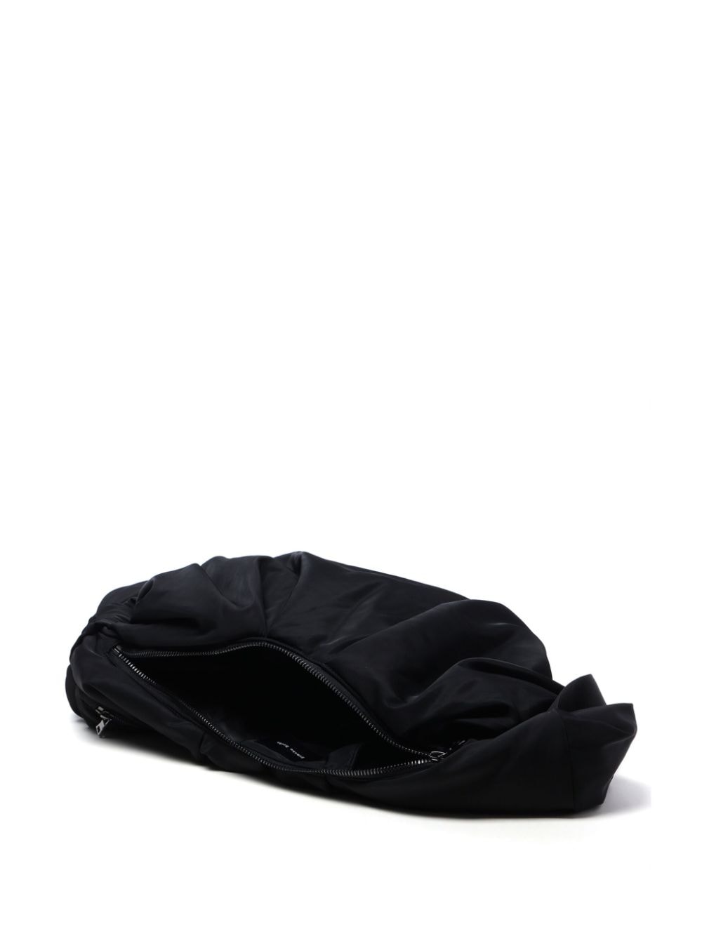Shop Simone Rocha Knotted Shoulder Bag In Black