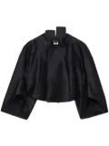 Comme Des Garçons asymmetric crop top - Black