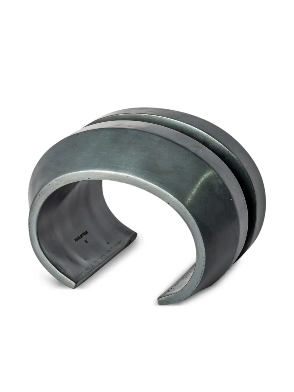 Shop Parts Of Four Crescent Channel Bracelet In Grey