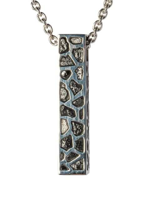 Parts of Four Cuboid diamond pendant necklace