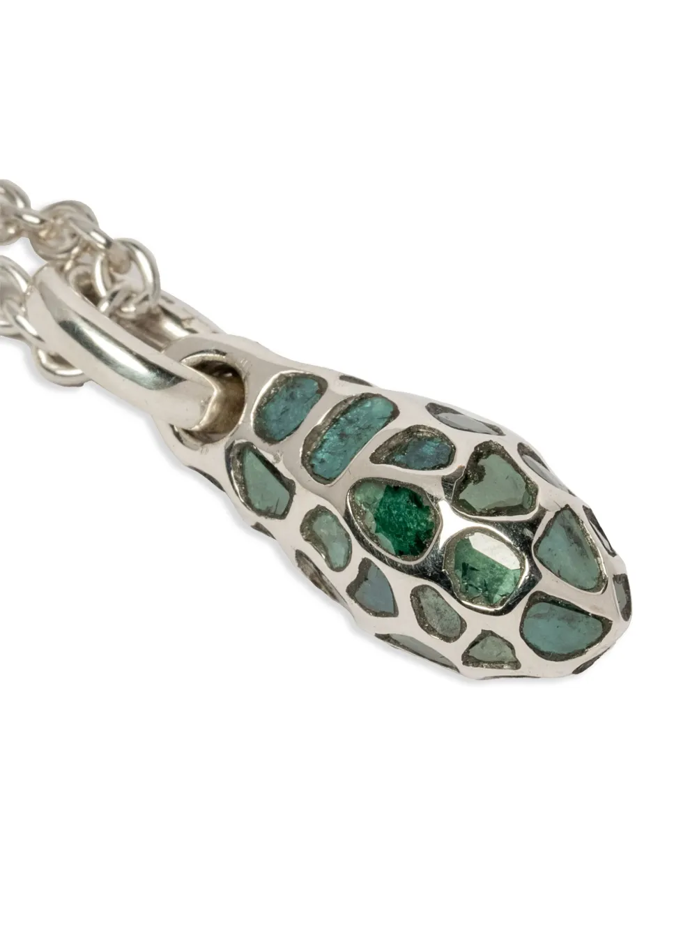 PARTS OF FOUR CHRYSALIS BLUE DIAMOND NECKLACE 