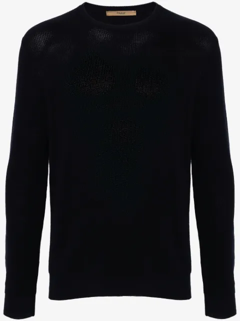Nuur knitted cotton jumper