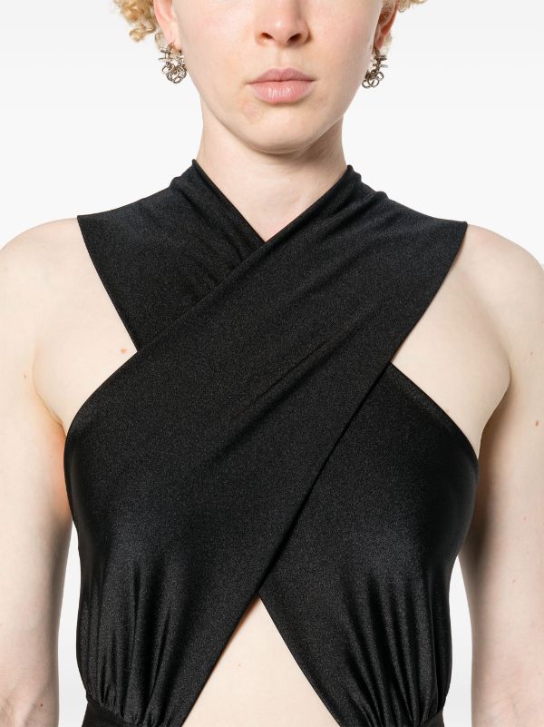 THE ANDAMANE high-neck Sleeveless Bodysuit - Farfetch