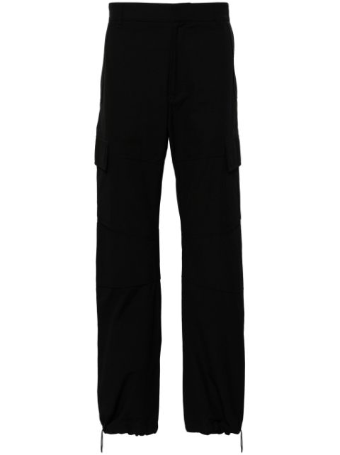 Givenchy pantalones cargo con ripstop