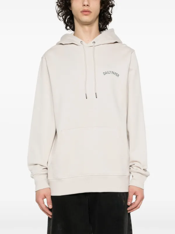 White daily paper hoodie hotsell