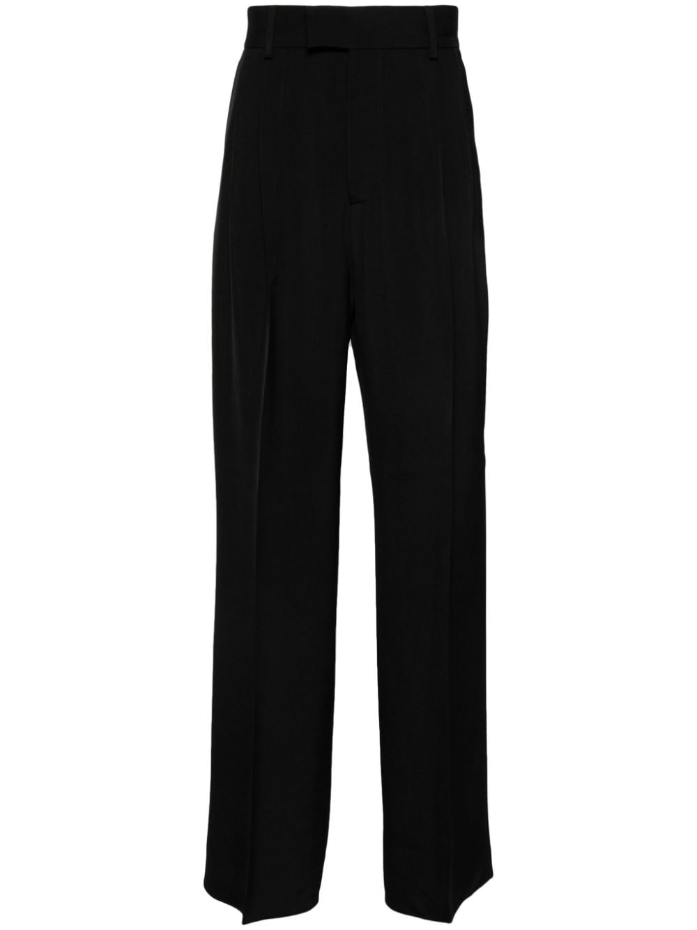 Amiri Darted Tapered Trousers In Black