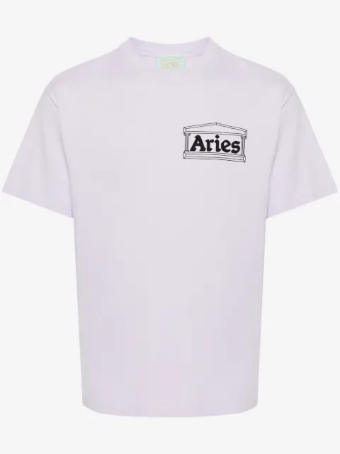 Aries Temple logo-print T-shirt