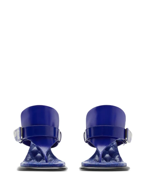 Burberry 105mm Bay Sandals | Blue | FARFETCH