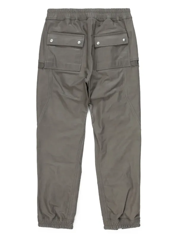 Rick Owens Bauhaus Tapered Cargo Trousers | Grey | FARFETCH